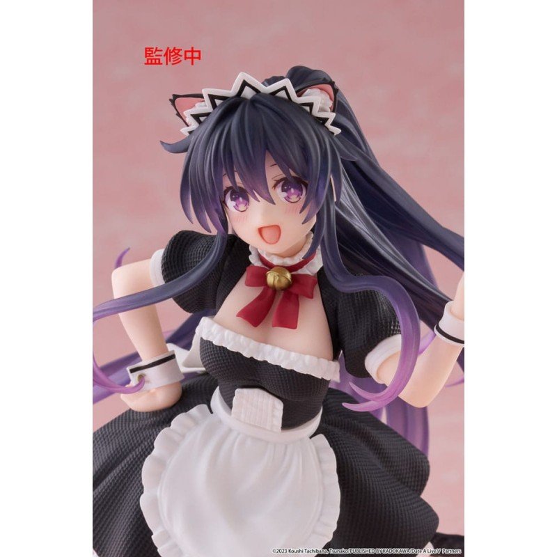 Date A Live V Coreful PVC Statue Tohka Yatogami Cat Ear Maid Ver. 18 cm | 0840342404223
