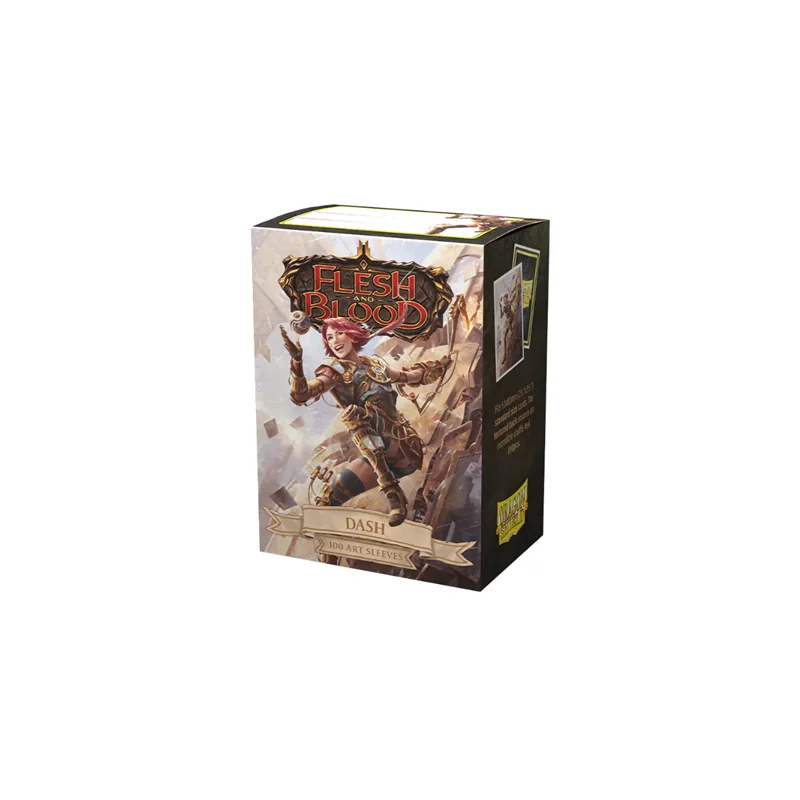 Dragon Shield Matte Art Sleeves - Flesh & Blood Dash (100 Sleeves) | 5706569160883