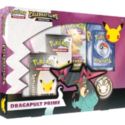 Pokémon 25th Anniversary Celebrations Dragapult Prime ENG
éditeur : Pokémon Company International
version anglaise