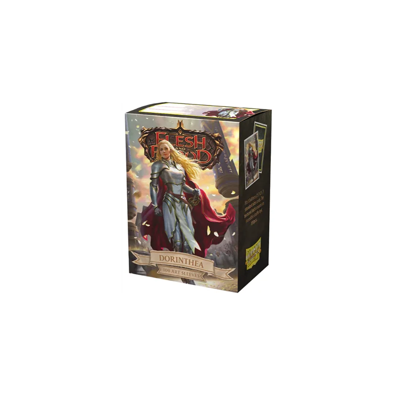 Dragon Shield Matte Art Sleeves - Flesh & Blood Dorinthea Ironsong (100 Sleeves) | 5706569160876