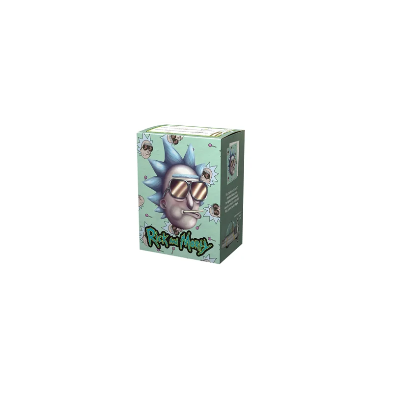 Dragon Shield - Rick and Morty License Standard Size Sleeves - Cool Rick (100 Sleeves) | 5706569160746