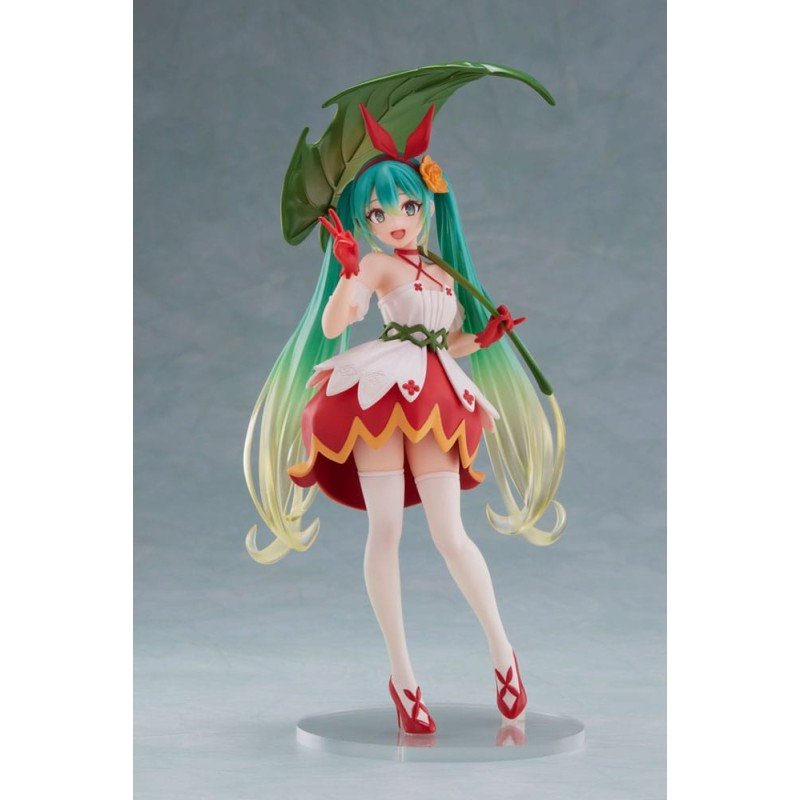 Hatsune Miku PVC Statue Hatsune Miku Wonderland Figure Thumbelina 18 cm | 0840342404414