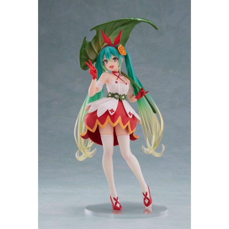 Hatsune Miku PVC Statue Hatsune Miku Wonderland Figure Thumbelina 18 cm | 0840342404414