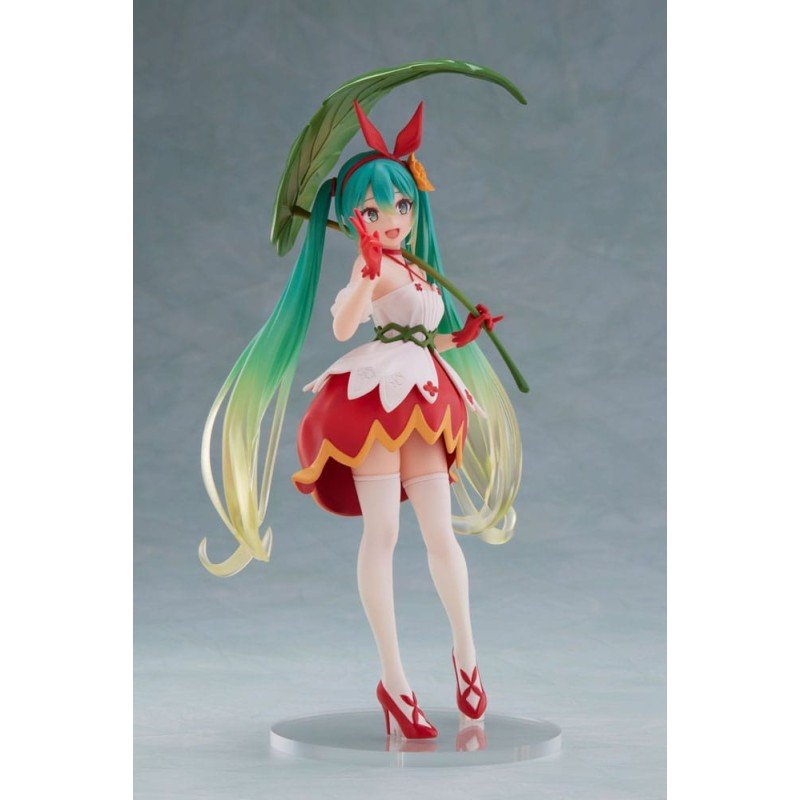 Hatsune Miku PVC Statue Hatsune Miku Wonderland Figure Thumbelina 18 cm | 0840342404414