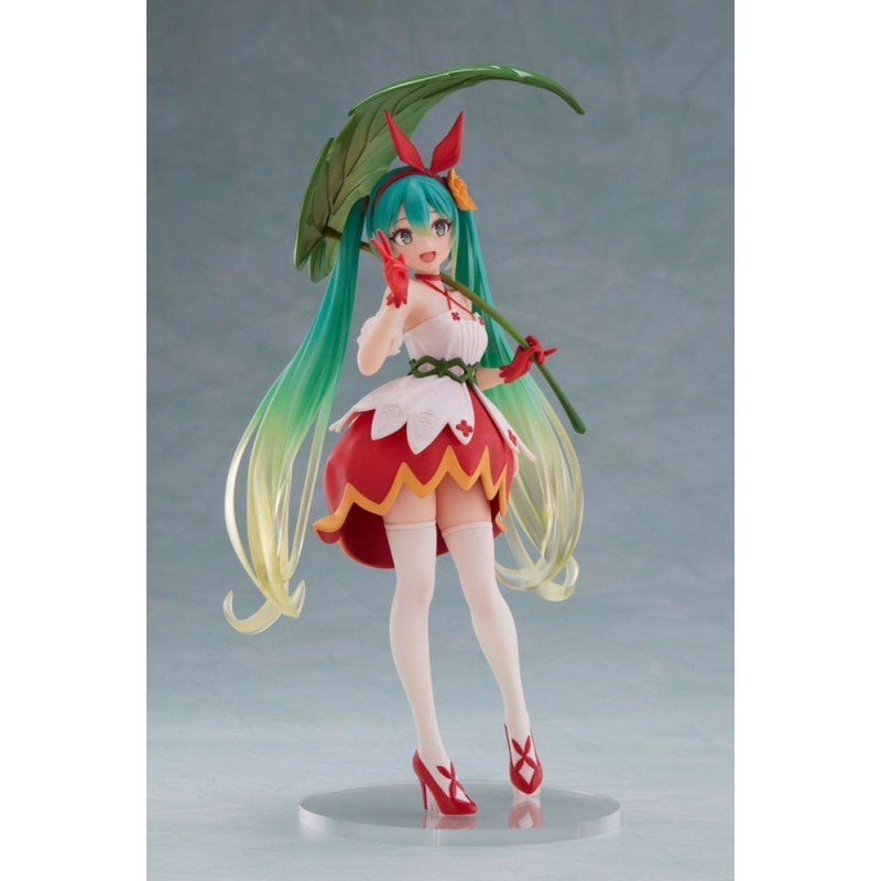 Hatsune Miku PVC Statue Hatsune Miku Wonderland Figure Thumbelina 18 cm | 0840342404414