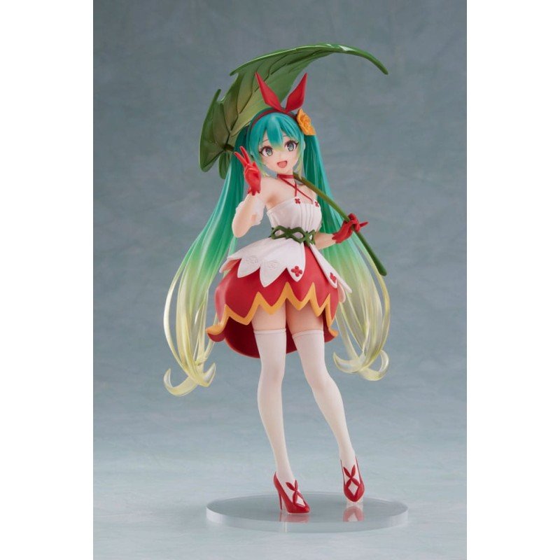 Hatsune Miku PVC Statue Hatsune Miku Wonderland Figure Thumbelina 18 cm | 0840342404414