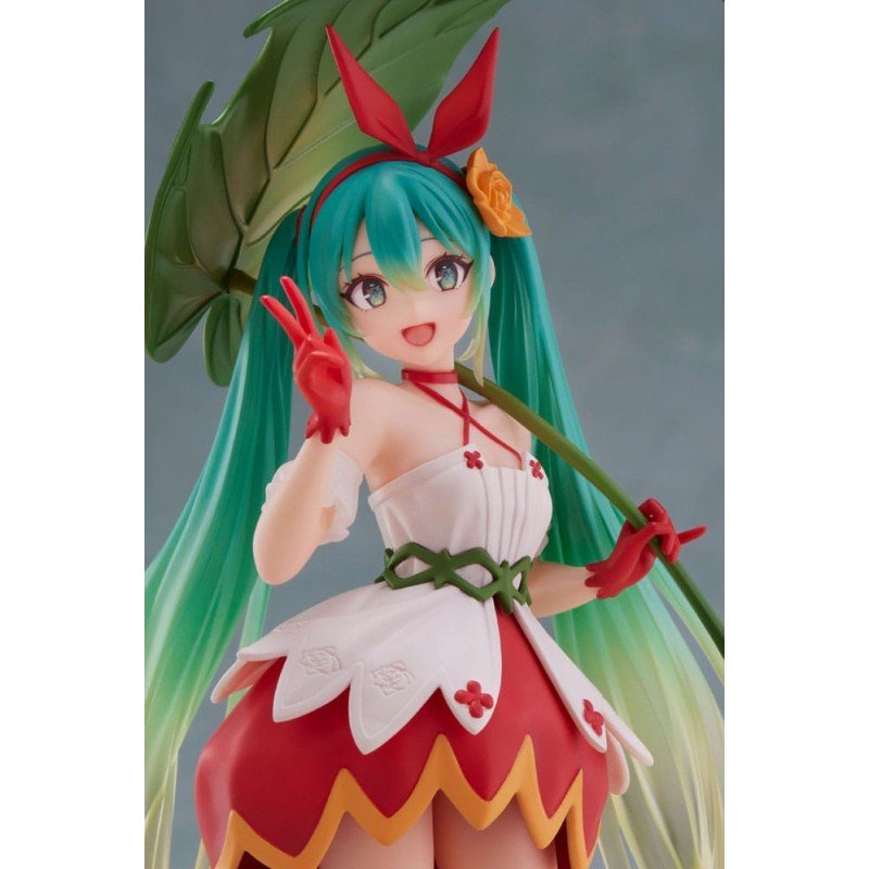 Hatsune Miku PVC Statue Hatsune Miku Wonderland Figure Thumbelina 18 cm | 0840342404414