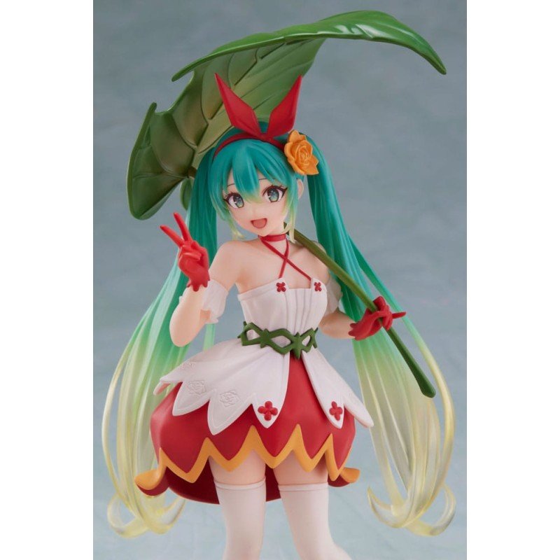 Hatsune Miku PVC Statue Hatsune Miku Wonderland Figure Thumbelina 18 cm | 0840342404414