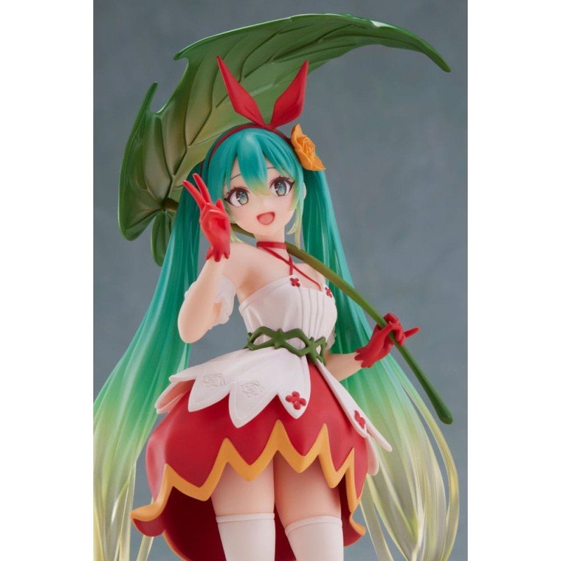 Hatsune Miku PVC Statue Hatsune Miku Wonderland Figure Thumbelina 18 cm | 0840342404414