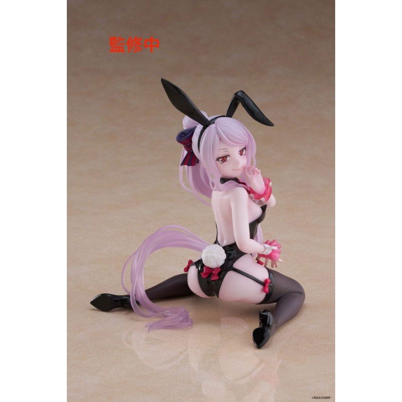 Overlord PVC Statue Desktop Cute Figure Shalltear Bunny Ver. 13 cm | 0840342404407