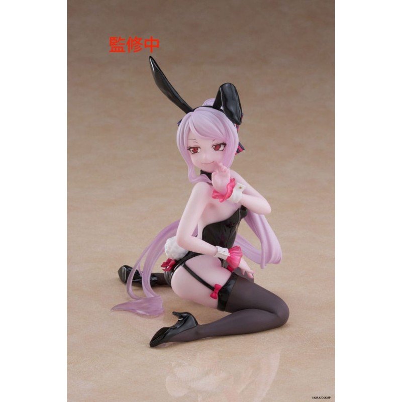 Overlord PVC Statue Desktop Cute Figure Shalltear Bunny Ver. 13 cm | 0840342404407