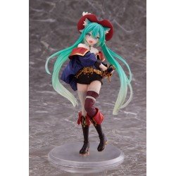 Hatsune Miku PVC Statue Hatsune Miku Wonderland Puss in Boots 18 cm | 0840342404803