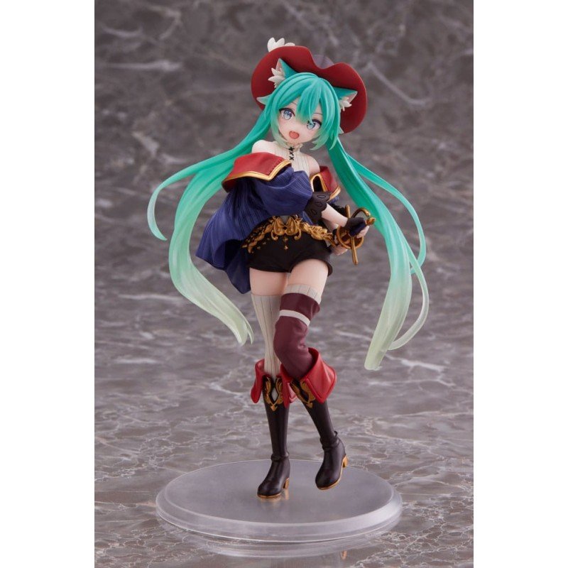 Hatsune Miku PVC Statue Hatsune Miku Wonderland Puss in Boots 18 cm | 0840342404803