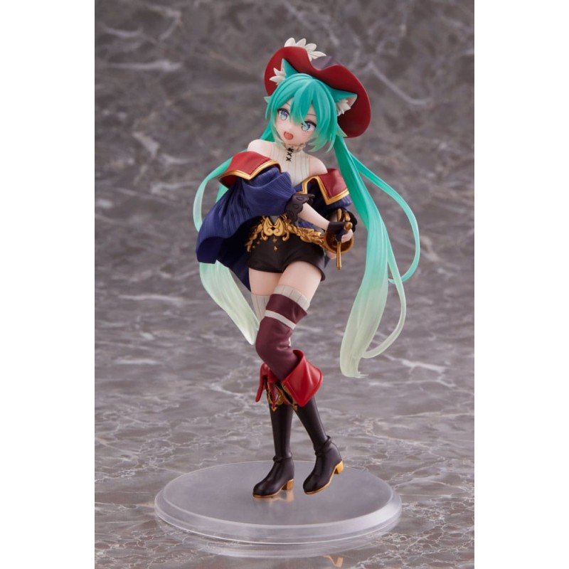 Hatsune Miku PVC Statue Hatsune Miku Wonderland Puss in Boots 18 cm | 0840342404803