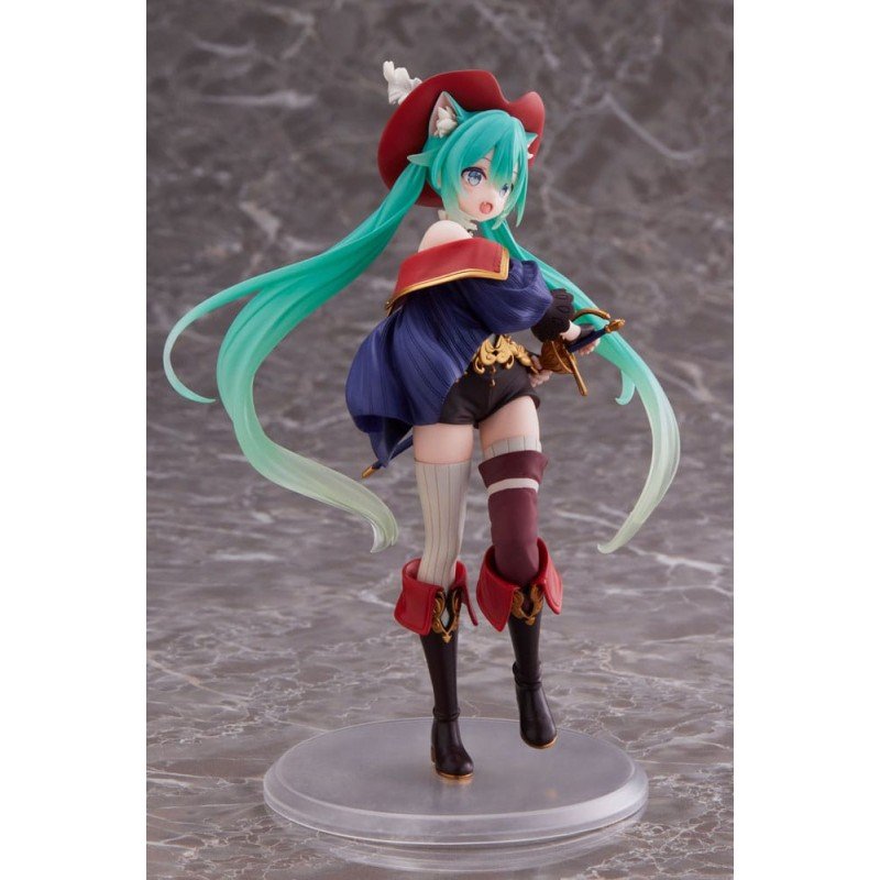 Hatsune Miku PVC Statue Hatsune Miku Wonderland Puss in Boots 18 cm | 0840342404803