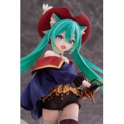 Hatsune Miku PVC Statue Hatsune Miku Wonderland Puss in Boots 18 cm | 0840342404803