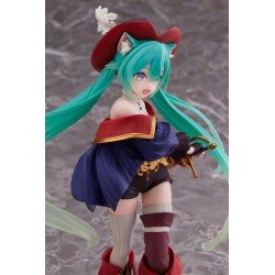 Hatsune Miku PVC Statue Hatsune Miku Wonderland Puss in Boots 18 cm | 0840342404803