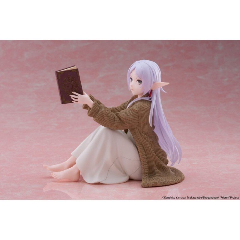 Frieren: Beyond Journey's End PVC Statue Desktop Cute Figure Frieren Roomwear Ver. 13 cm | 0840342404797