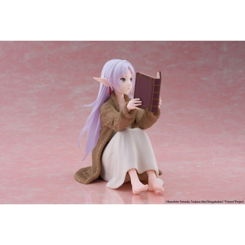 Frieren: Beyond Journey's End PVC Statue Desktop Cute Figure Frieren Roomwear Ver. 13 cm | 0840342404797