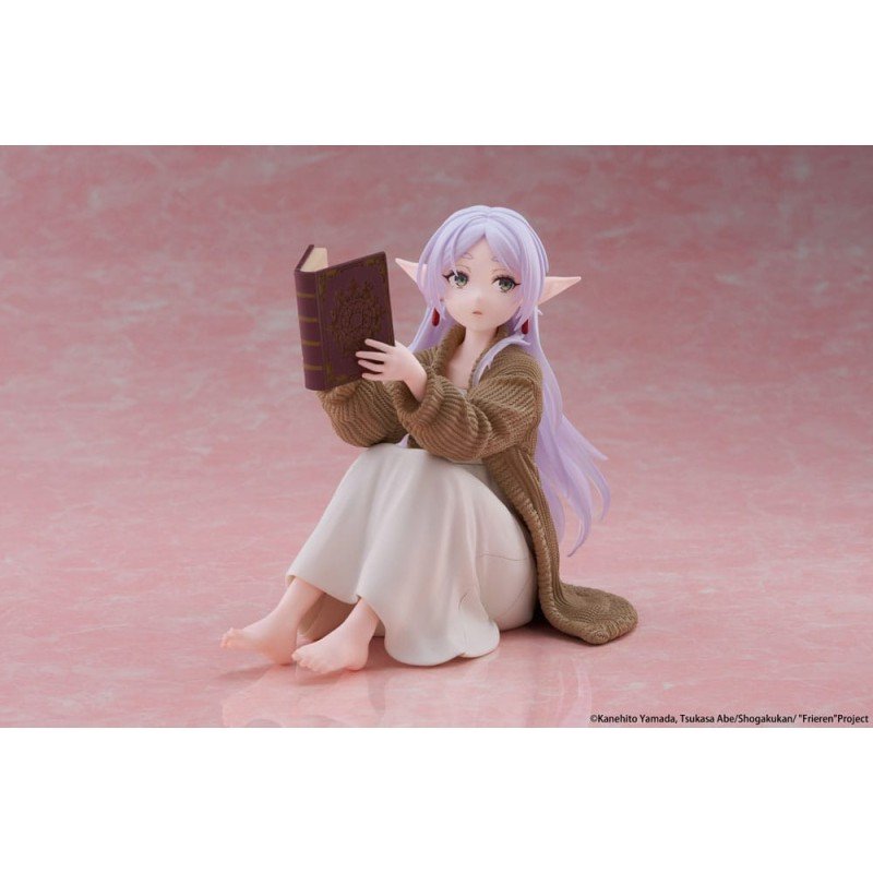 Frieren: Beyond Journey's End PVC Statue Desktop Cute Figure Frieren Roomwear Ver. 13 cm | 0840342404797