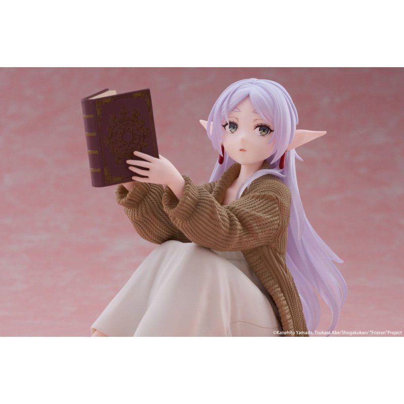 Frieren: Beyond Journey's End PVC Statue Desktop Cute Figure Frieren Roomwear Ver. 13 cm | 0840342404797