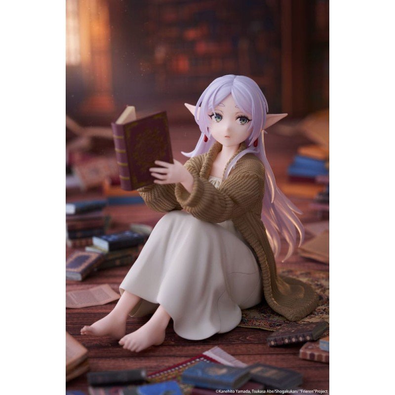 Frieren: Beyond Journey's End PVC Statue Desktop Cute Figure Frieren Roomwear Ver. 13 cm | 0840342404797