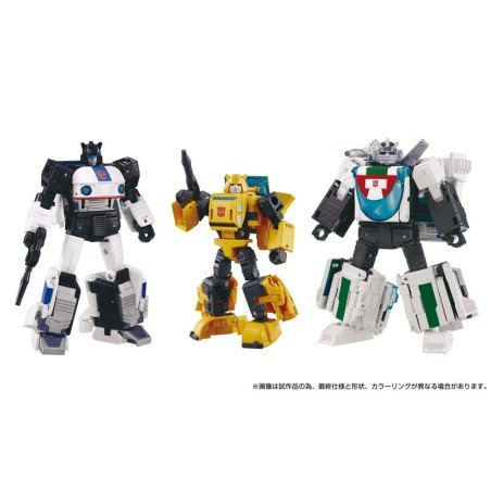 Transformers Dramatic Capture Series Action Figure 3-Pack Cybertron Chase | 4904810994138