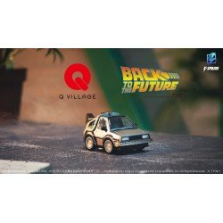 Retour vers le futur véhicule avec minifigurines Q-Village Time Machine 9 cm | 4904810997276