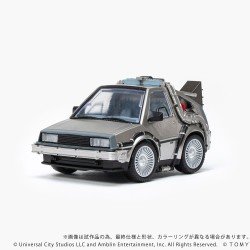 Retour vers le futur véhicule avec minifigurines Q-Village Time Machine 9 cm | 4904810997276