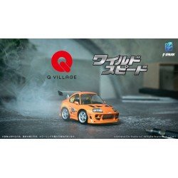 Fast & Furious véhicule avec minifigurine Q-Village Toyota Supra JZA80 9 cm | 4904810096986