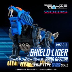 Zoids figurine Plastic Model Kit 1/100 RMZ-013 Shield Liger Bang Special 25 cm | 4904810995524