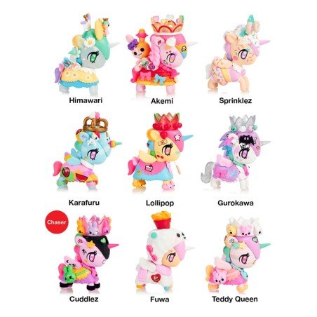 Unicorno Blind Box Figures Assortment Harajuku Princess 7 cm (8) | 0840080827575