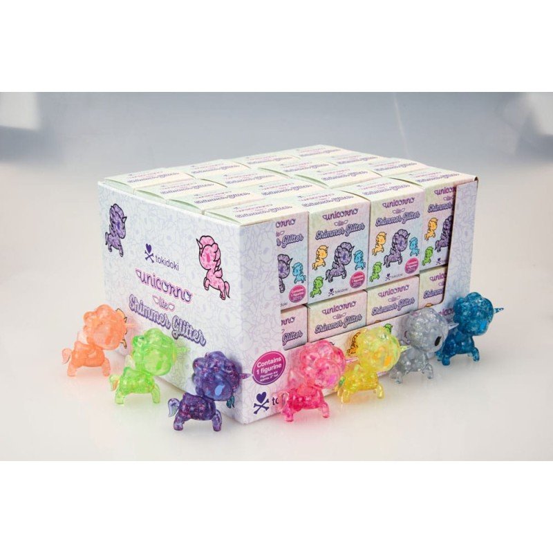 Unicorno Blind Box Figures Assortment Shimmer Glitter 5 cm (32) | 0840080827872