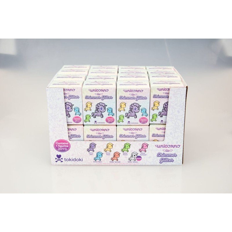 Unicorno Blind Box Figures Assortment Shimmer Glitter 5 cm (32) | 0840080827872