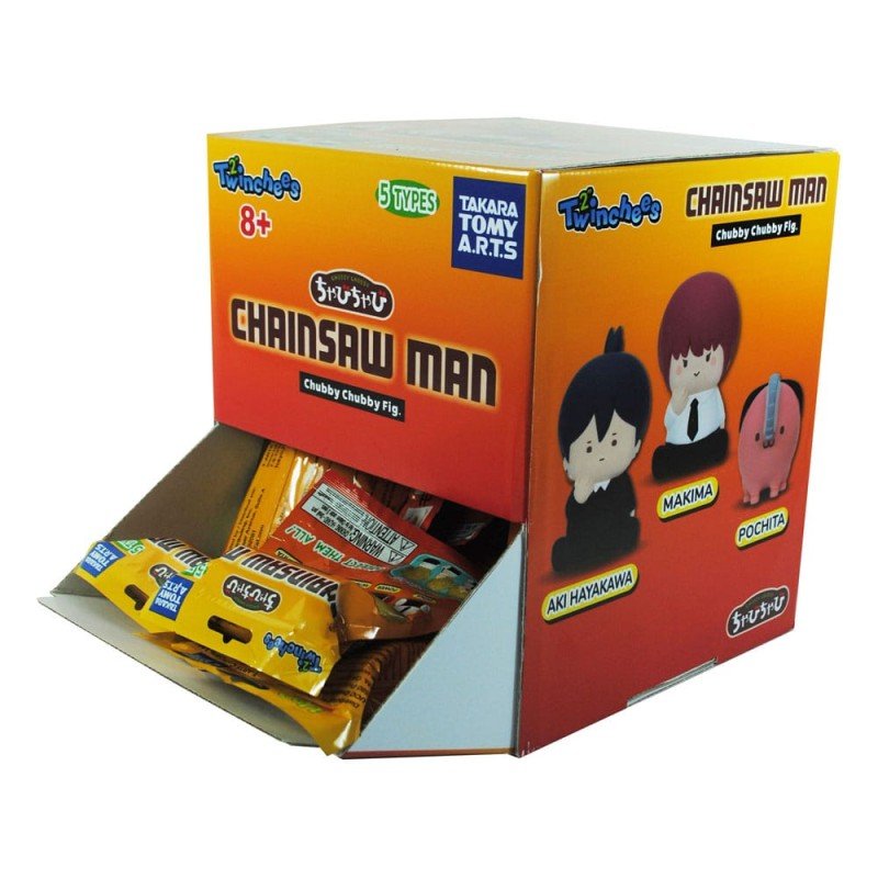 Chainsaw Man Twinchees Mini Figures Chubby Chubby 5 cm Display (24) | 0810059731417