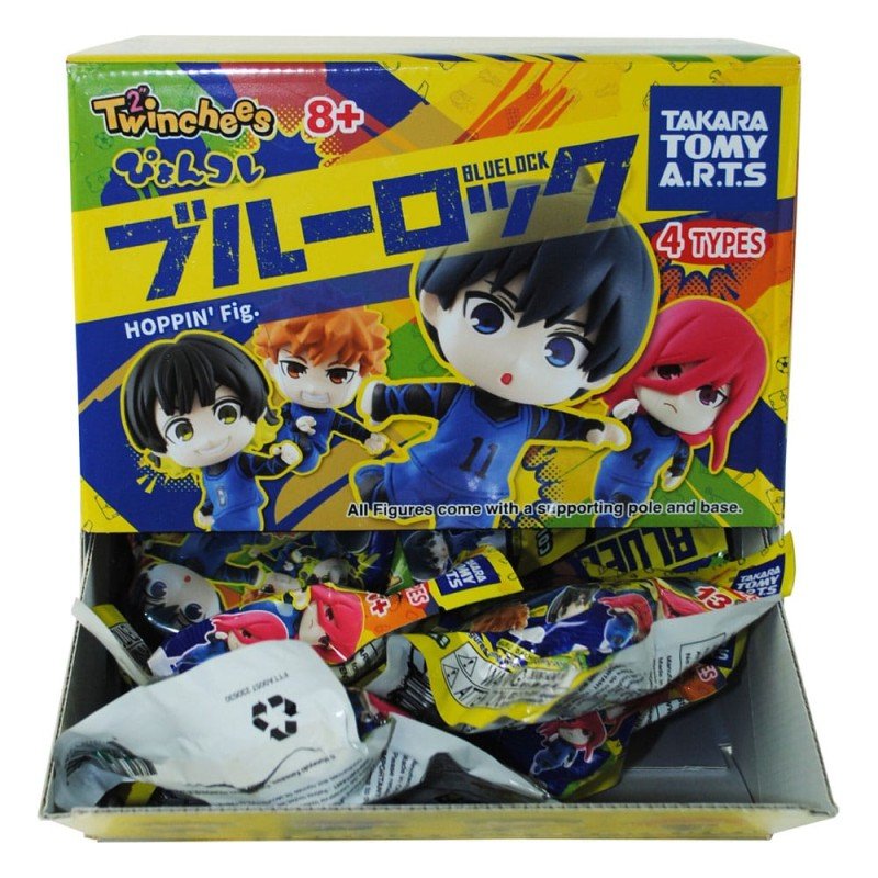Blue Lock Twinchees Mini Figures Hoppin' 5 cm Display (24) | 0000099663315