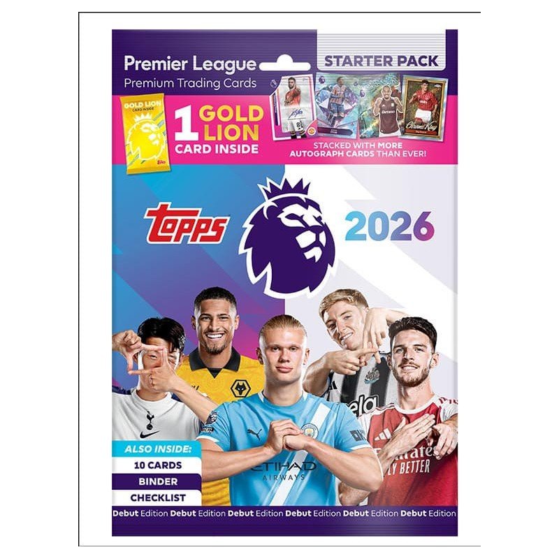 Premier League 2025/26 Trading Cards Starter Pack