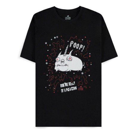 Exploding Kittens T-Shirt POOF! Size S | 8718526679038