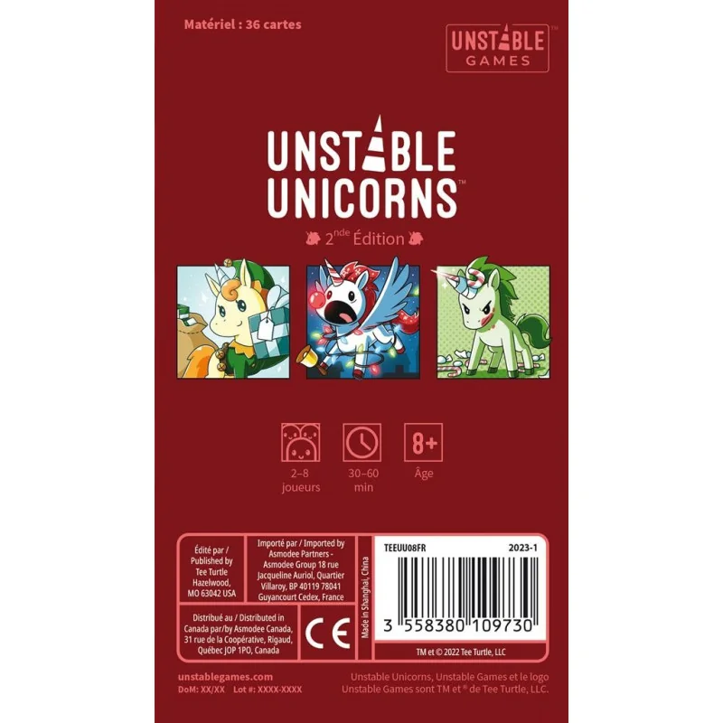 Unstable Unicorns - Ext. Édition de Noël | 3558380109730