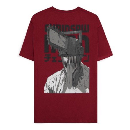 Chainsaw Man T-Shirt Smile Bordeaux (S) | 8718526418804