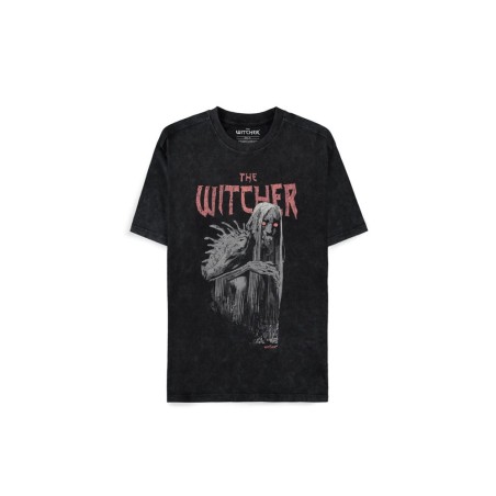 The Witcher Wild Hunt T-Shirt Dweller Washed Size M | 8718526414509