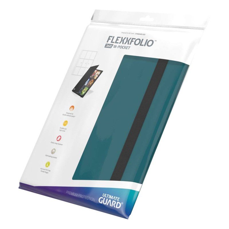 Ultimate Guard Flexxfolio 360 18-Pocket - Petrol | 4260250073629