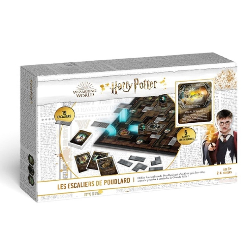 jeu : Harry Potter - Les escaliers de Poudlard éditeur : Cartamundi version française