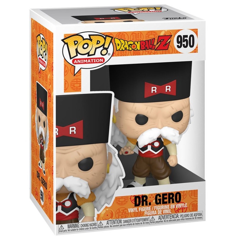 Dragon Ball Z Figure Funko POP! Animation Vinyl Dr. Gero 9 cm