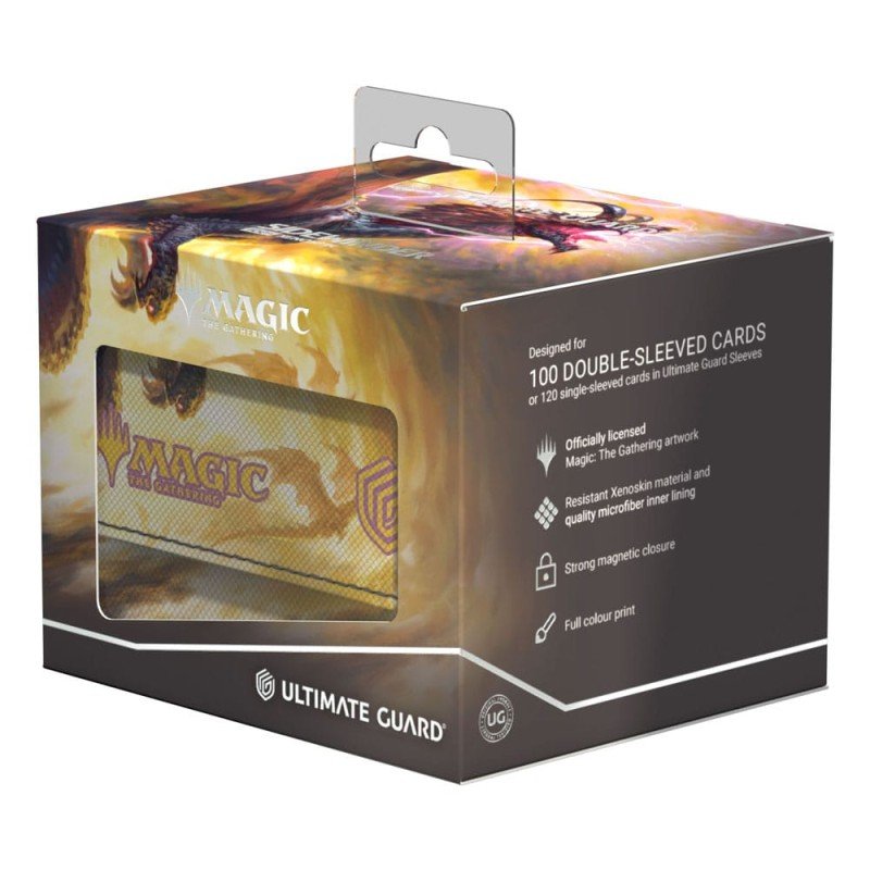 Ultimate Guard Sidewinder 100+ Xenoskin Magic: The Gathering "Tarkir: Dragonstorm" Ghostfire - Stormscale Scion | 4056133036207