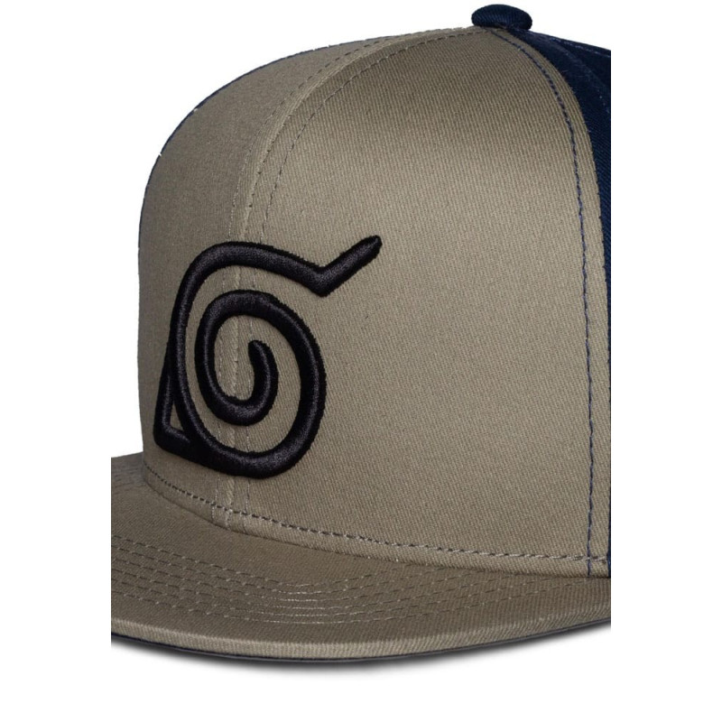 Naruto Shippuden Casquette Snapback "Logo Green"