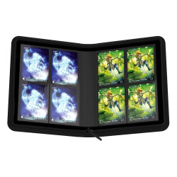 Ultimate Guard - Zipfolio 160 - 8-Pocket XenoSkin Noir
