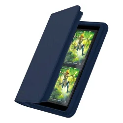 Ultimate Guard - Zipfolio 160 - 8-Pocket XenoSkin Blauw | 4260250077269