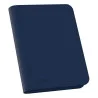 Ultimate Guard - Zipfolio 160 - 8-Pocket XenoSkin Bleu