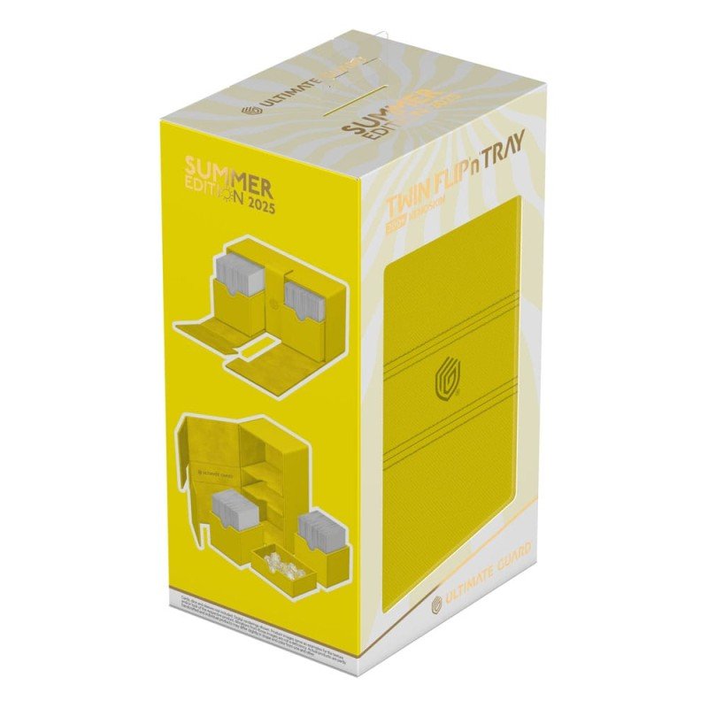 Ultimate Guard Twin Flip'n'Tray 200+ Xenoskin "Summer Edition 2025" -Dandelion | 4056133040808